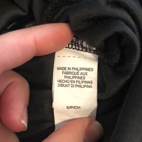 Lucky Brand black velvet buttoned tank size S - Picture 7 of 8